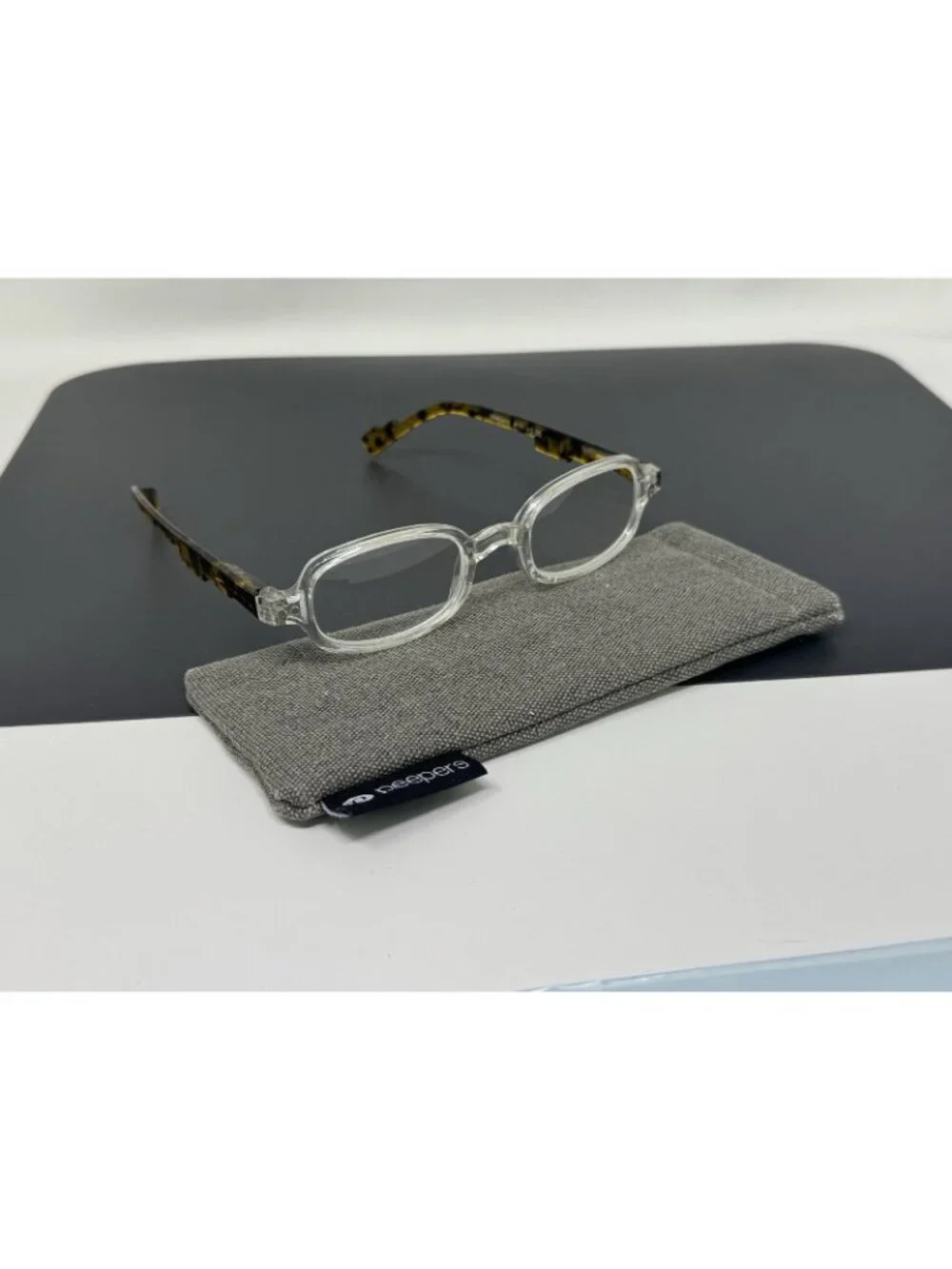 Peepers # 417 Reading Glasses +2.00 Clear Tortoise